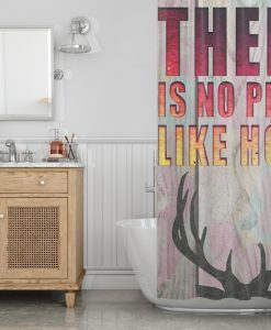 There is no place Like Home Shower Curtain AI