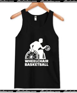 Wheelchair Basketball Tank Top AI