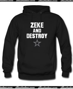 Zeke and Destroy Hoodie AI