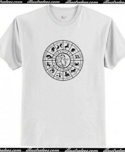 Zodiac Astrology Tee T Shirt AI