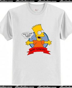 don't have a cow man bart simpson t shirt AI