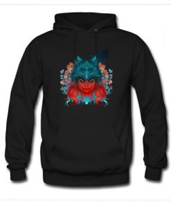 Animal Tribute Spirit Collection Wolf Hoodie AI