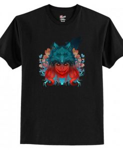 Animal Tribute Spirit Collection Wolf T-Shirt AI