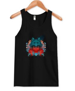 Animal Tribute Spirit Collection Wolf Tank Top AI