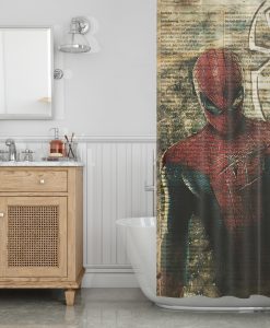 Another Spiderman Shower Curtain AI