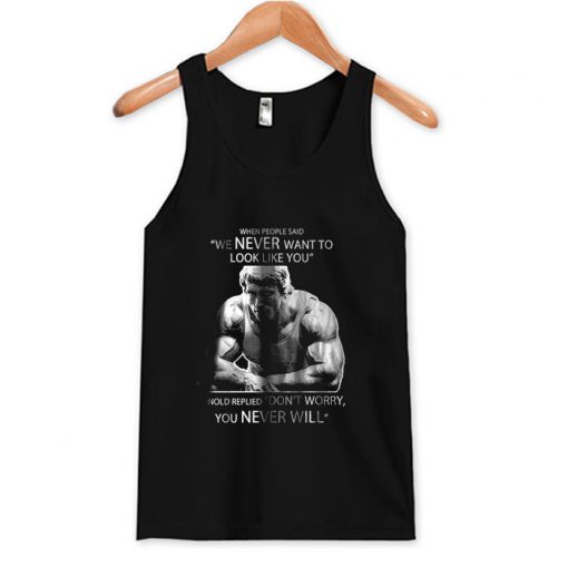 Arnie Arnold Schwarzenegger 2 Bodybuilding Tank Top AI