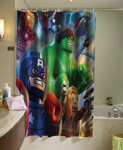 Avengers Shower Curtain AI