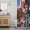 Barry Allen the Fastest Man Shower Curtain AI