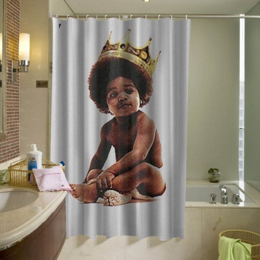 Big notorious shower curtain AI