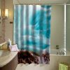 Blue Sky Shower Curtain AI
