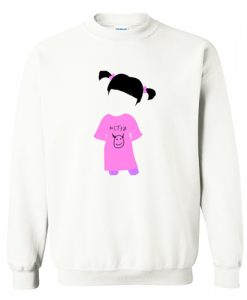 Boo Kitty Monster INC Sweatshirt AI