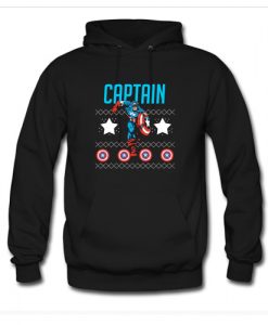 Captain in Christmas Hoodie AI