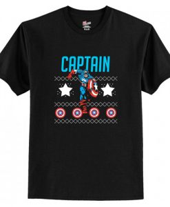 Captain in Christmas T-Shirt AI