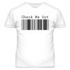 Check Me Out Barcode T Shirt AI