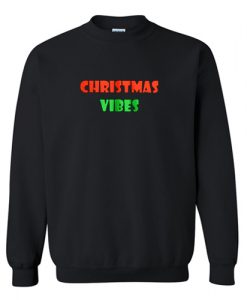 Christmas Vibes Sweatshirt AI