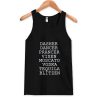 Dasher Dancer Prancer Vixen Moscato Vodka Tequila Blitzen Tank Top AI