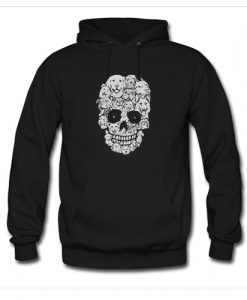 Dog Skull Hoodie AI