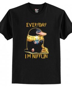 Fantastic Beasts Niffler Everyday I’m Nifflin T-Shirt AI