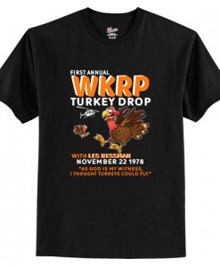 First Annual WKRP Turkey Drop T-Shirt AI