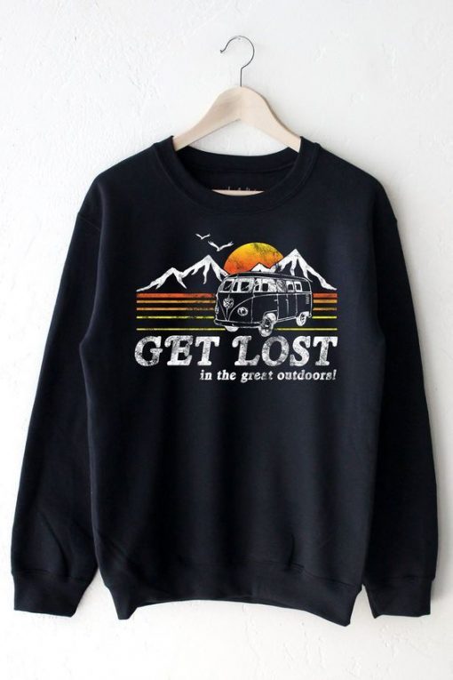 Get Lost Sweatshirt AI