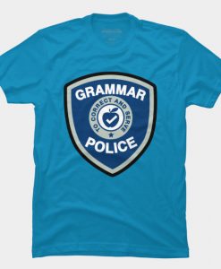Grammar Police T Shirt AI