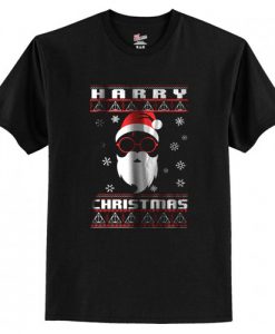 Harry Potter Christmas Santa Claus Snow T-Shirt AI