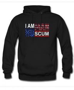 I Am Human Scum Hoodie AI