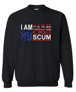 I Am Human Scum Sweatshirt AI