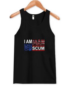 I Am Human Scum Tank Top AI