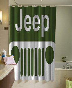 JEEP Off Road Shower Curtain AI