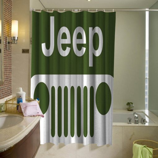 JEEP Off Road Shower Curtain AI