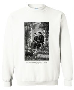 Jane Eyre Charlotte Bronte Illustration Sweatshirt AI