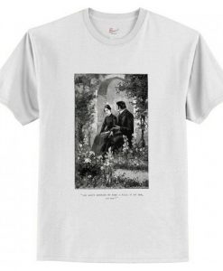 Jane Eyre Charlotte Bronte Illustration T-Shirt AI