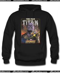 Marvel Avengers Infinity War Mad Titan Thanos Hoodie AI