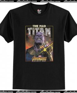 Marvel Avengers Infinity War Mad Titan Thanos T-Shirt AI