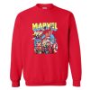 Marvel Comic Red Sweatshirt AI