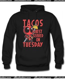 Marvel Deadpool Taco Tuesday Hoodie AI