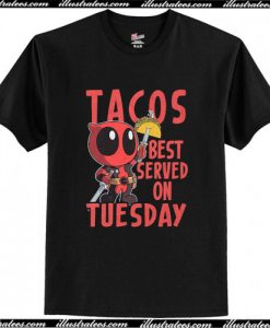 Marvel Deadpool Taco Tuesday T-Shirt AI