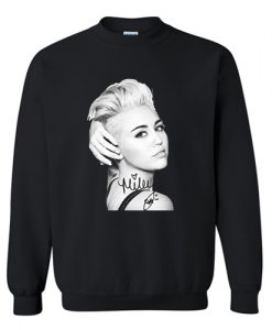 Miley Cyrus Signature Sweatshirt AI