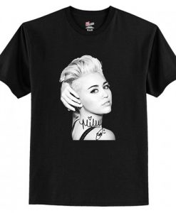 Miley Cyrus Signature T-Shirt AI