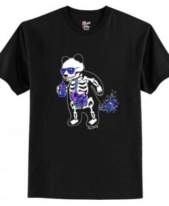 Panda Skeleton T-Shirt AI