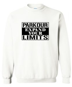 Parkour Expand Your Limits Sweatshirt AI