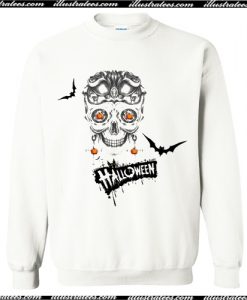 Skull Halloween Sweatshirt AI