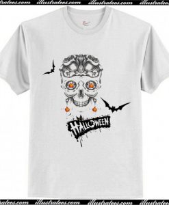 Skull Halloween T-Shirt AI