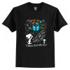 Snoopy Butterfly Sometimes I Just Look Up Smile T-Shirt AI