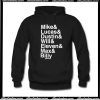 Stranger Things Name List Hoodie AI