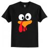 Thanksgiving Gift For Women - Funny Turkey Face Lover T-Shirt AI