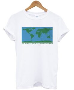 The World's Greatest Planet On Earth T-Shirt AI