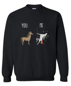 Unicorn You Me Funny Unicorn Sweatshirt AI