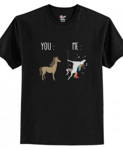 Unicorn You Me Funny Unicorn T-Shirt AI